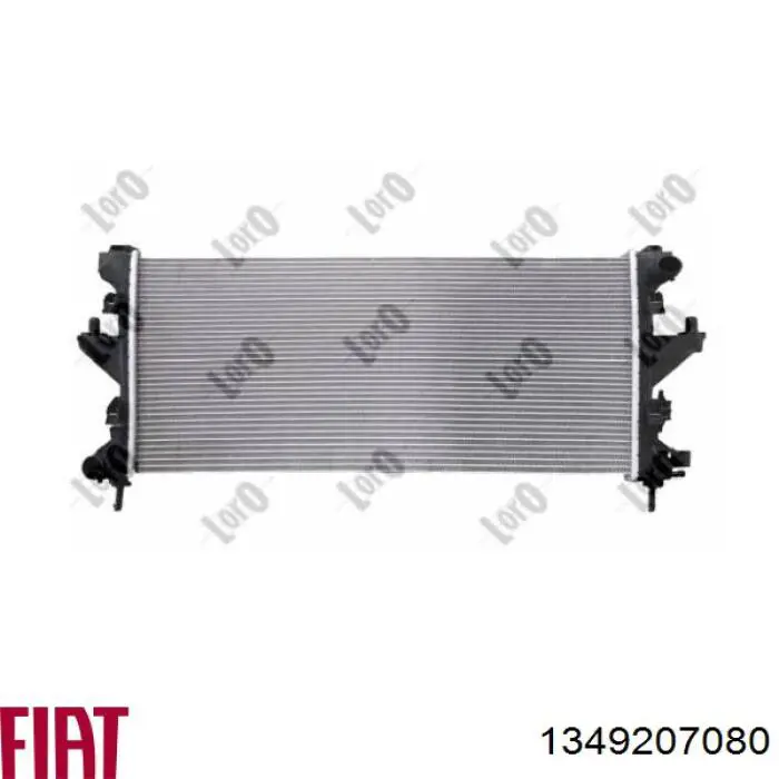 Радиатор охлаждения двигателя Fiat/Alfa/Lancia 1349207080 цена, от 141.18 USD