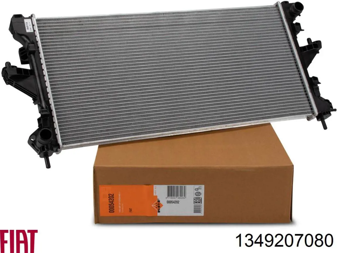 Радиатор 1349207080 Fiat/Alfa/Lancia