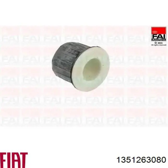 Silentblock para gemela de ballesta 1351263080 Fiat/Alfa/Lancia