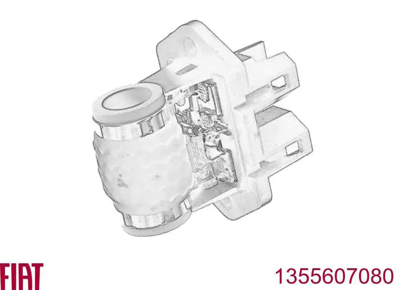 1355607080 Fiat/Alfa/Lancia резистор (сопротивление вентилятора печки (отопителя салона))