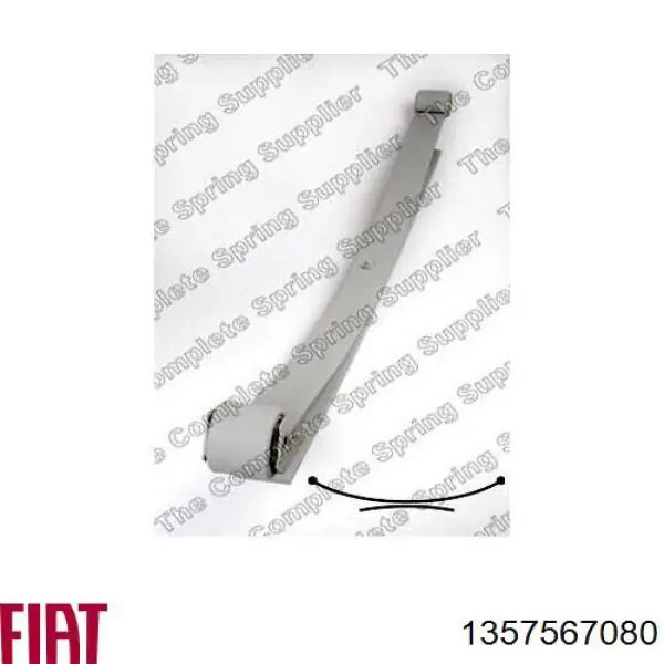 Рессоры задние (пружины задней подвески) Fiat/Alfa/Lancia 1357567080 цена, от 184.73 USD