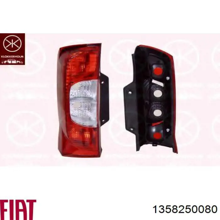1358250080 Fiat/Alfa/Lancia фонарь задний левый