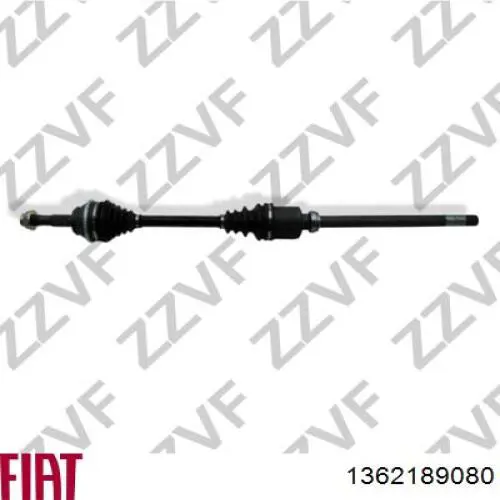 Левая полуось 1362189080 Fiat/Alfa/Lancia