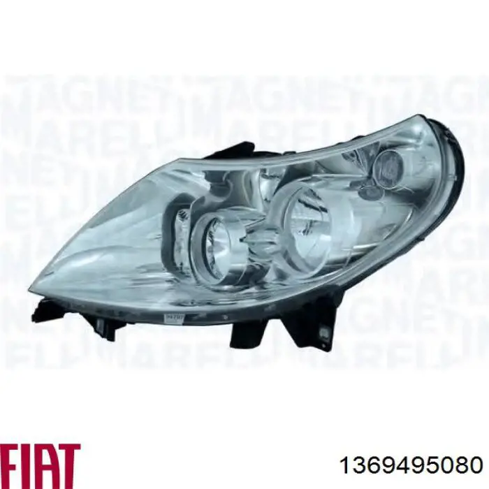 Правая блок фара Fiat/Alfa/Lancia 1369495080 цена, от 131.89 USD