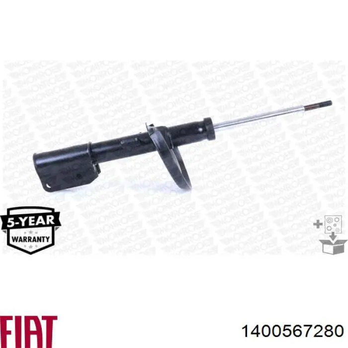 Амортизатор передний левый 1400567280 Fiat/Alfa/Lancia