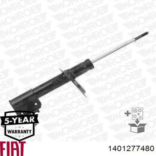 Compre 1401277480 Fiat/Alfa/Lancia Amortecedor dianteiro