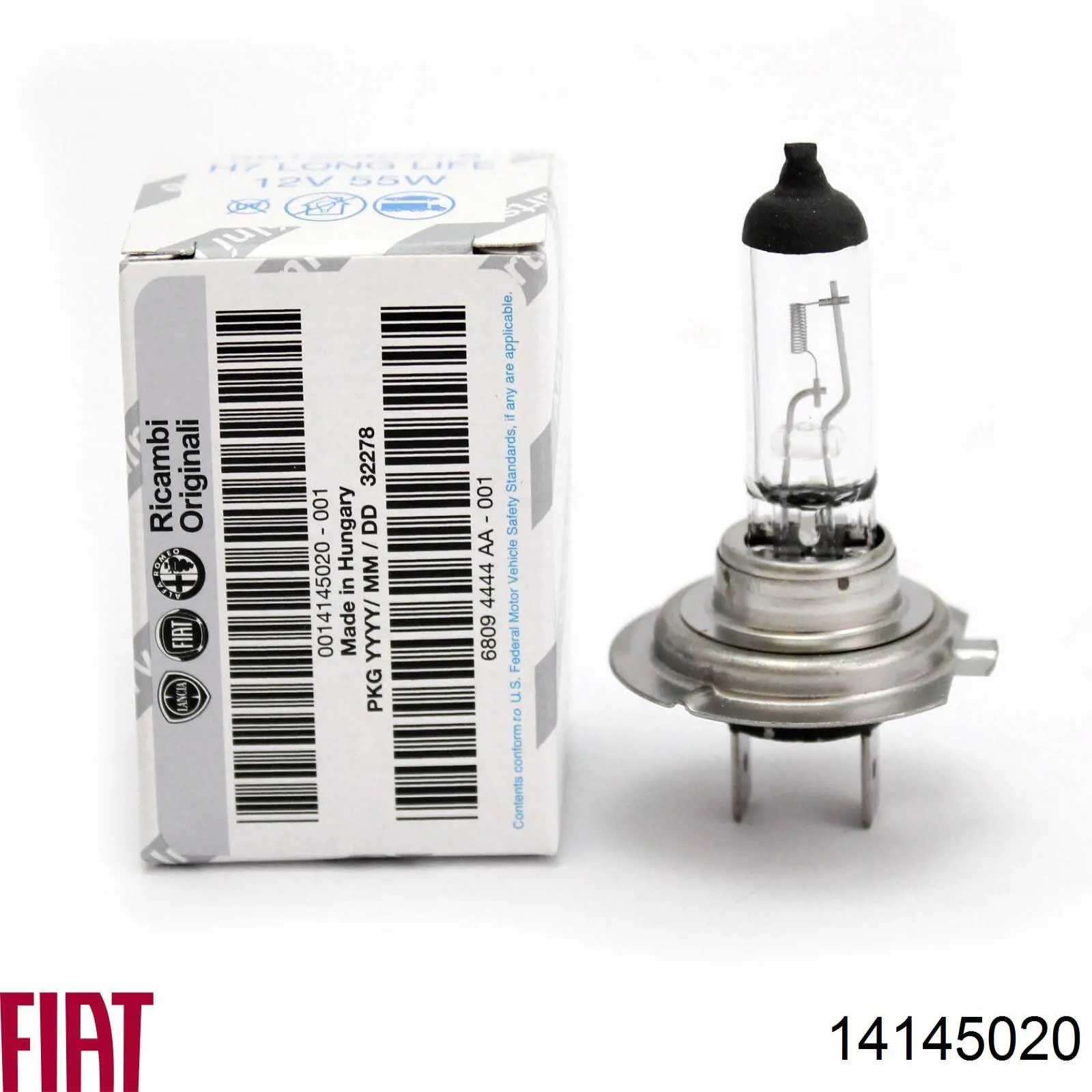 Купить 14145020 Fiat/Alfa/Lancia Лампочка галогенная