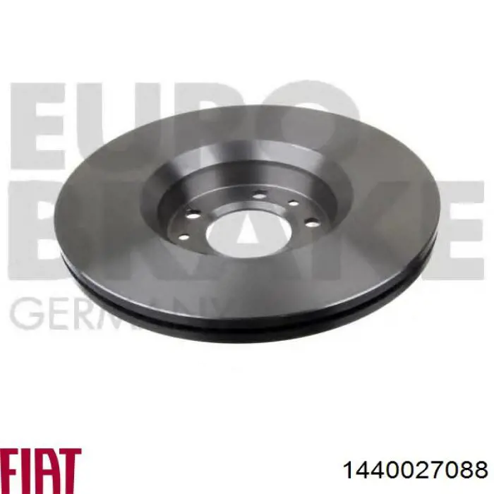 1440027088 Fiat/Alfa/Lancia Диск тормозной передний