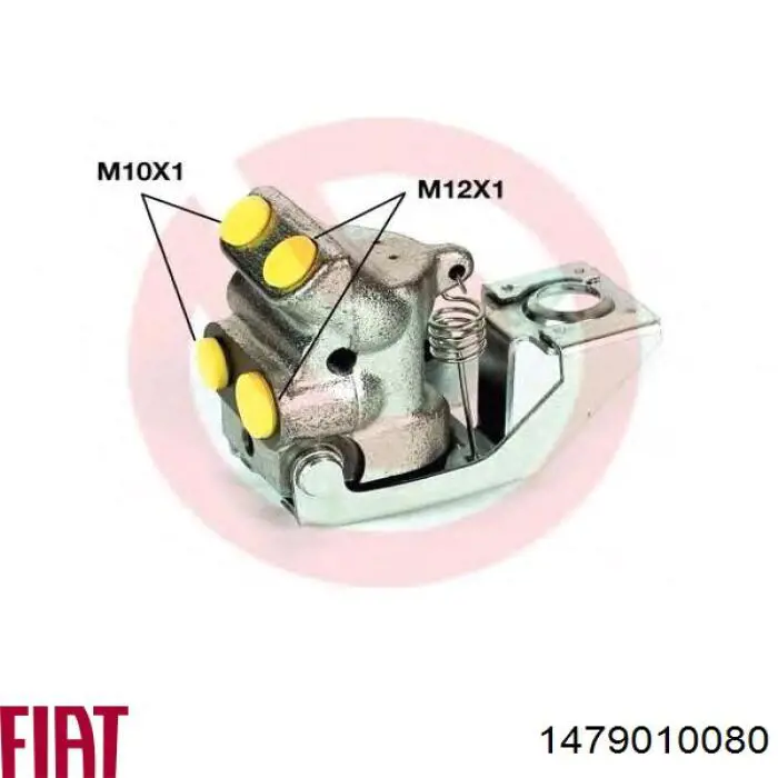 R61023 Brembo Регулятор тормозного момента гидравлических систем