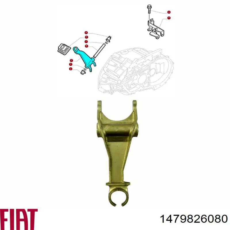 1479826080 Fiat/Alfa/Lancia Вилка сцепления