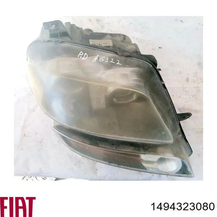 Правая блок фара Fiat/Alfa/Lancia 1494323080 цена, от 127.54 USD