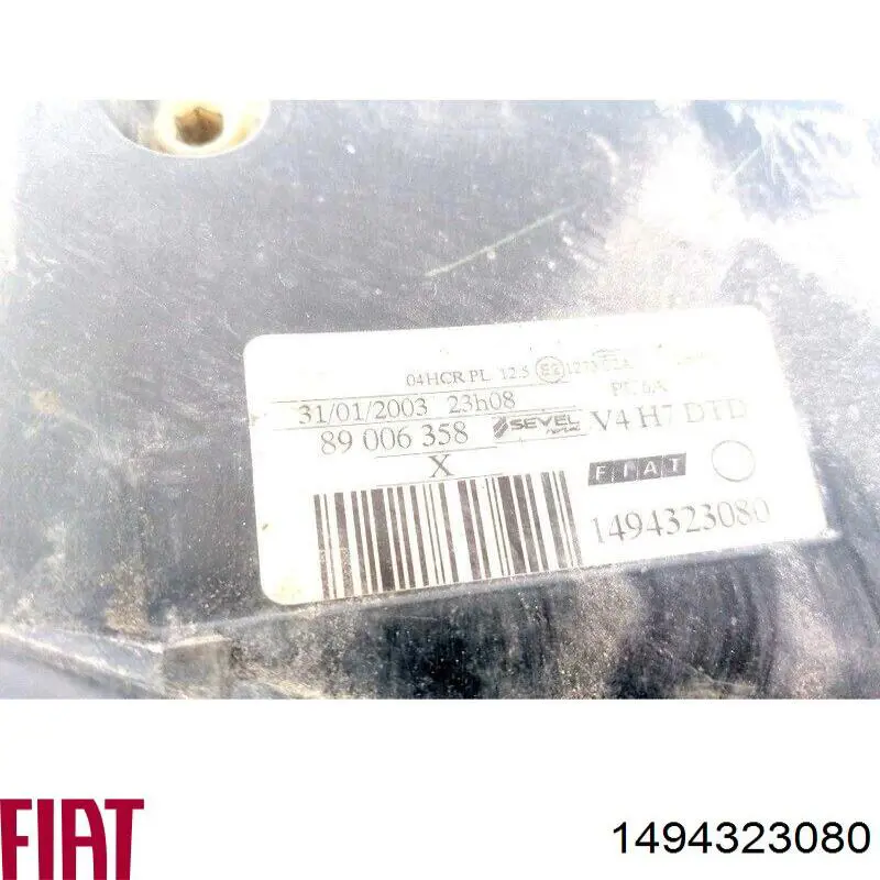 1494323080 Fiat/Alfa/Lancia Фара передняя правая