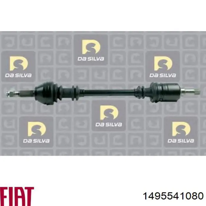 Левая полуось 1495541080 Fiat/Alfa/Lancia