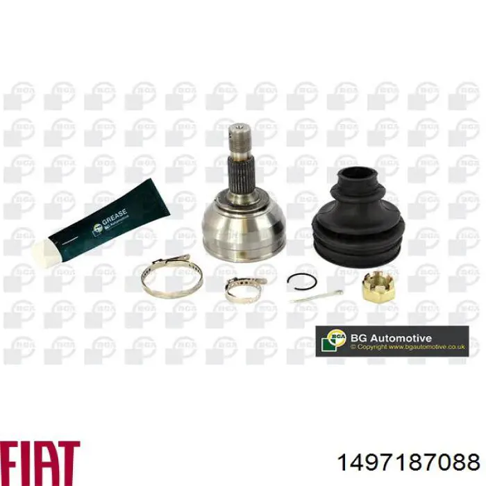 Привод передний левый Fiat/Alfa/Lancia 1497187088 цена, от 79.51 USD