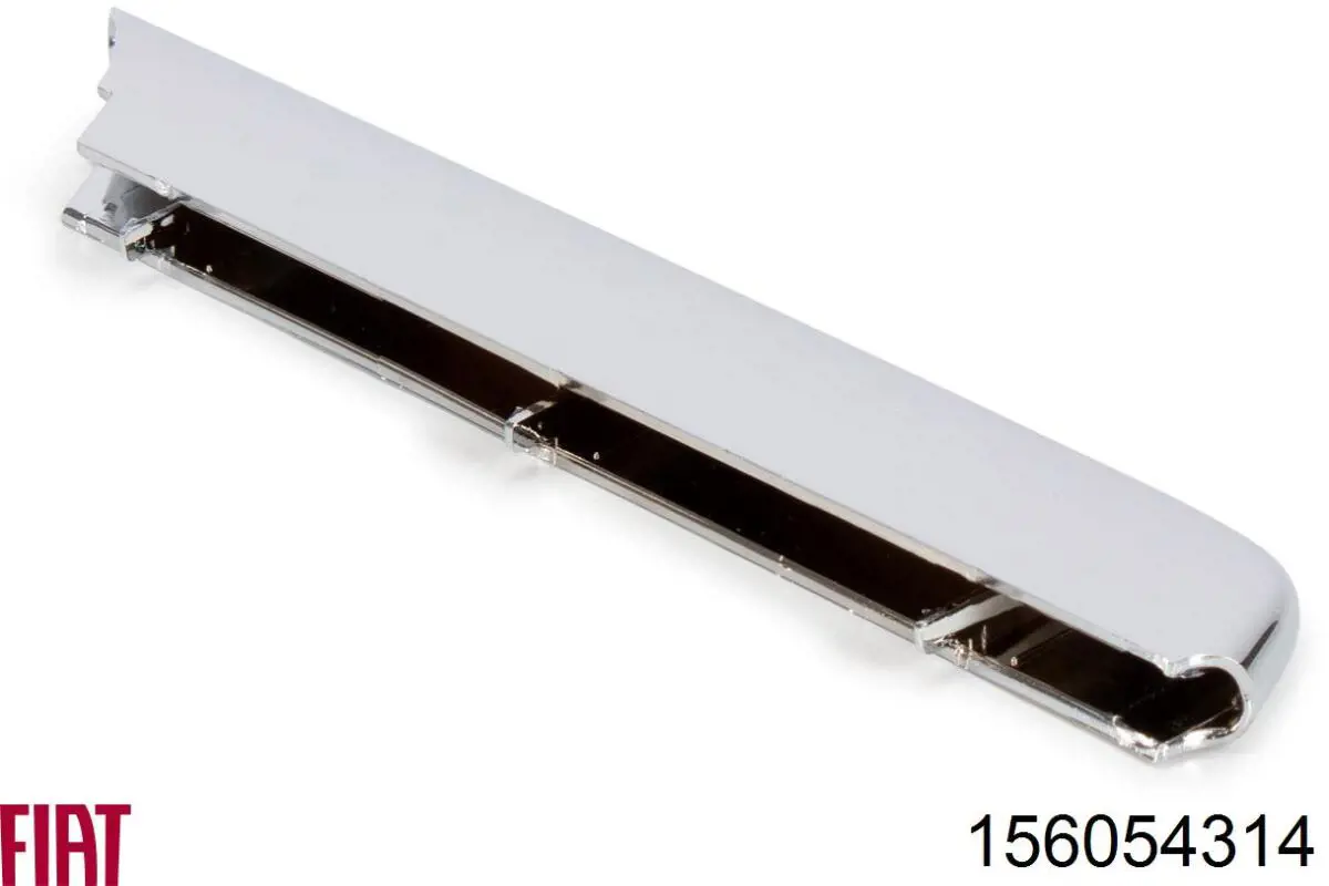 156054314 FIAT Listón embellecedor/protector, parachoques delantero derecho original y equivalente