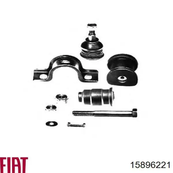 15896221 Fiat/Alfa/Lancia Гайка выпускного коллектора