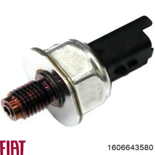 1606643580 FIAT Sensor de presión de combustible original y equivalente