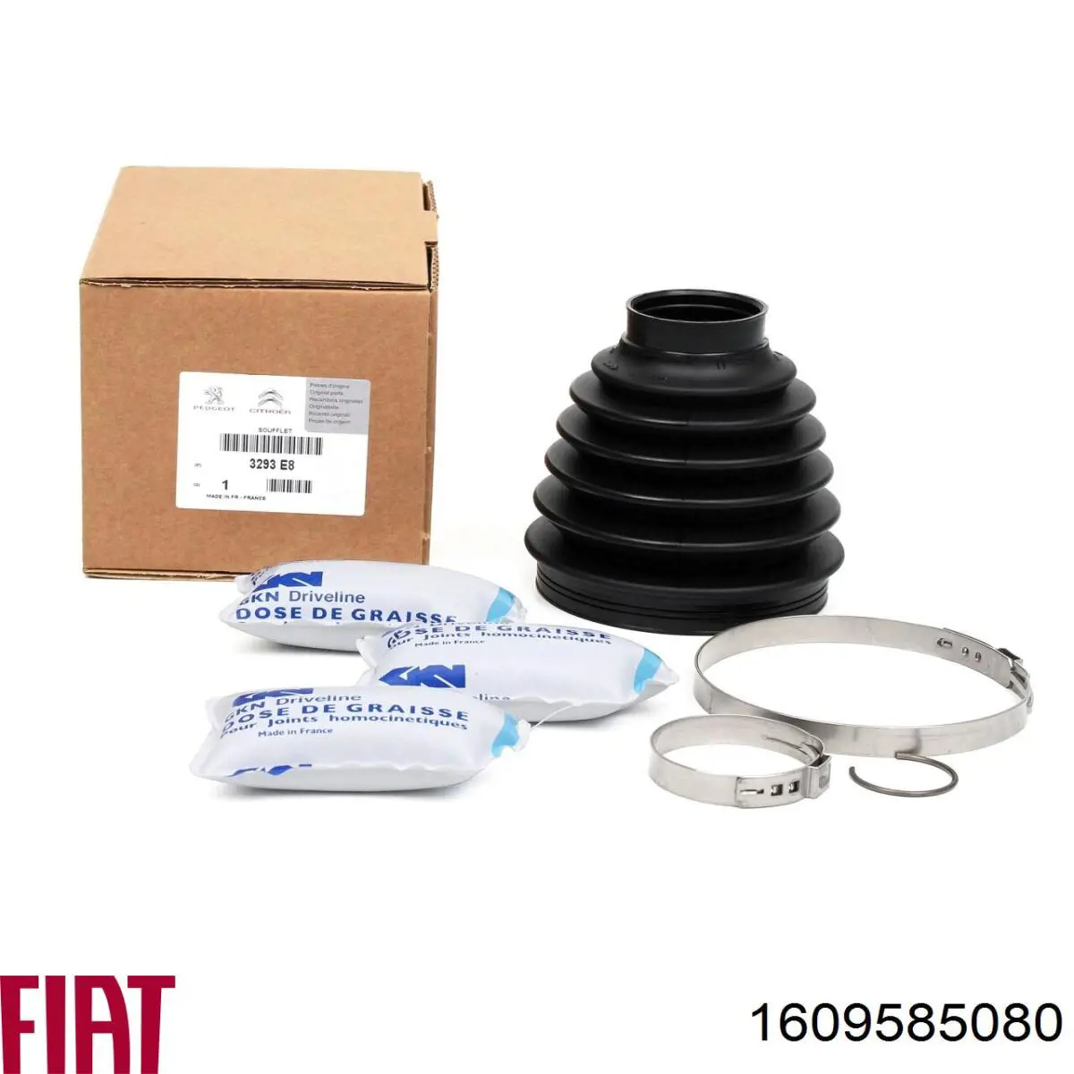 Болт крепления передней балки (подрамника) Fiat/Alfa/Lancia 1609585080 цена, от 3.58 USD