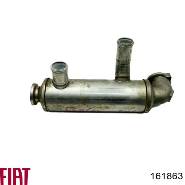 Радиатор системы EGR 161863 Fiat/Alfa/Lancia