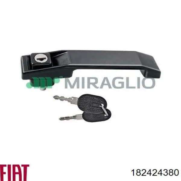182424380 Fiat/Alfa/Lancia ручка двери левой наружная передняя/задняя