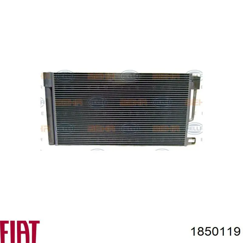 Condensador aire acondicionado 1850119 Fiat/Alfa/Lancia