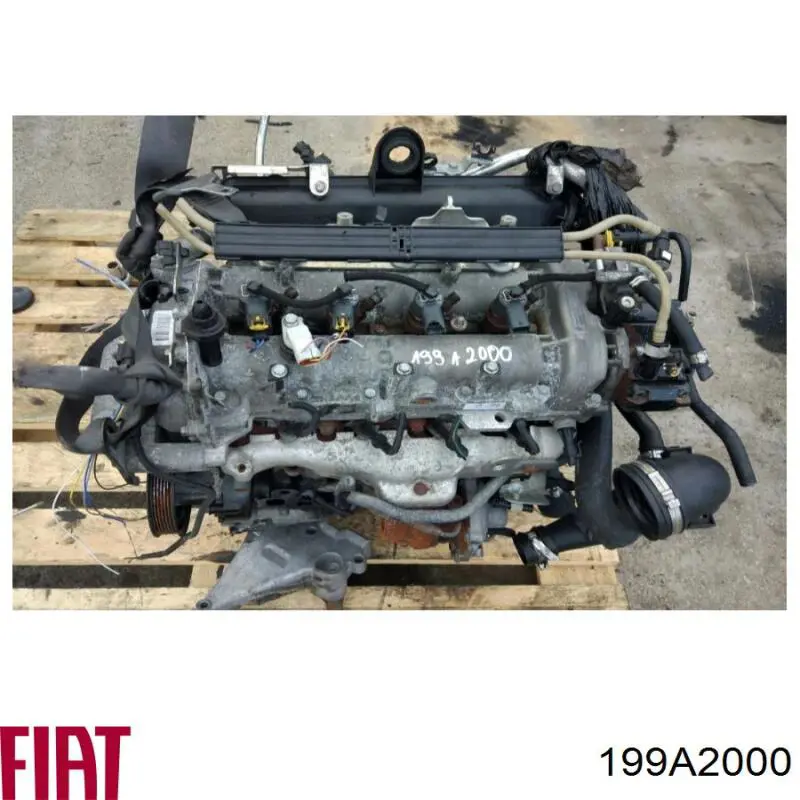 Двигатель в сборе на Fiat Fiorino 225