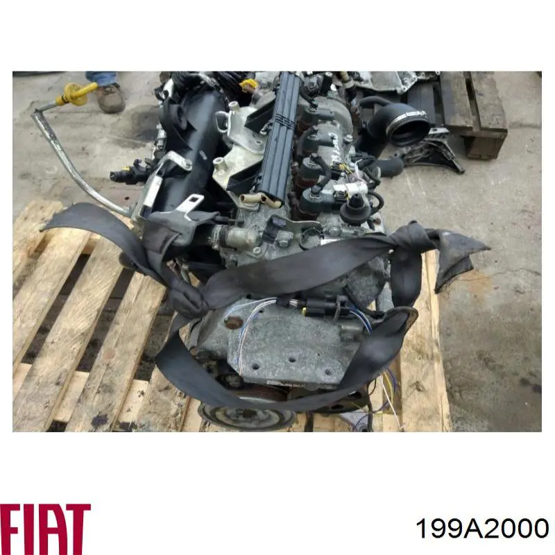 Motor montado Fiat Fiorino  225
