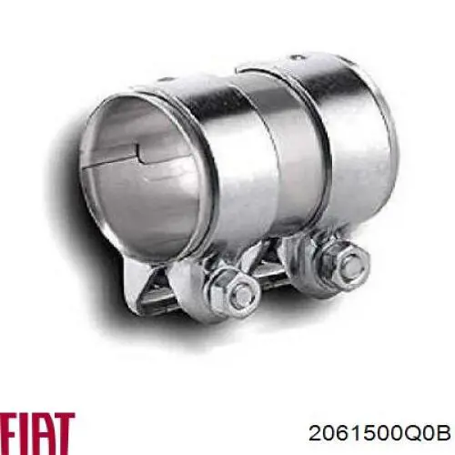 Хомут крепления глушителя передний Fiat/Alfa/Lancia 2061500Q0B цена, от 6.36 USD