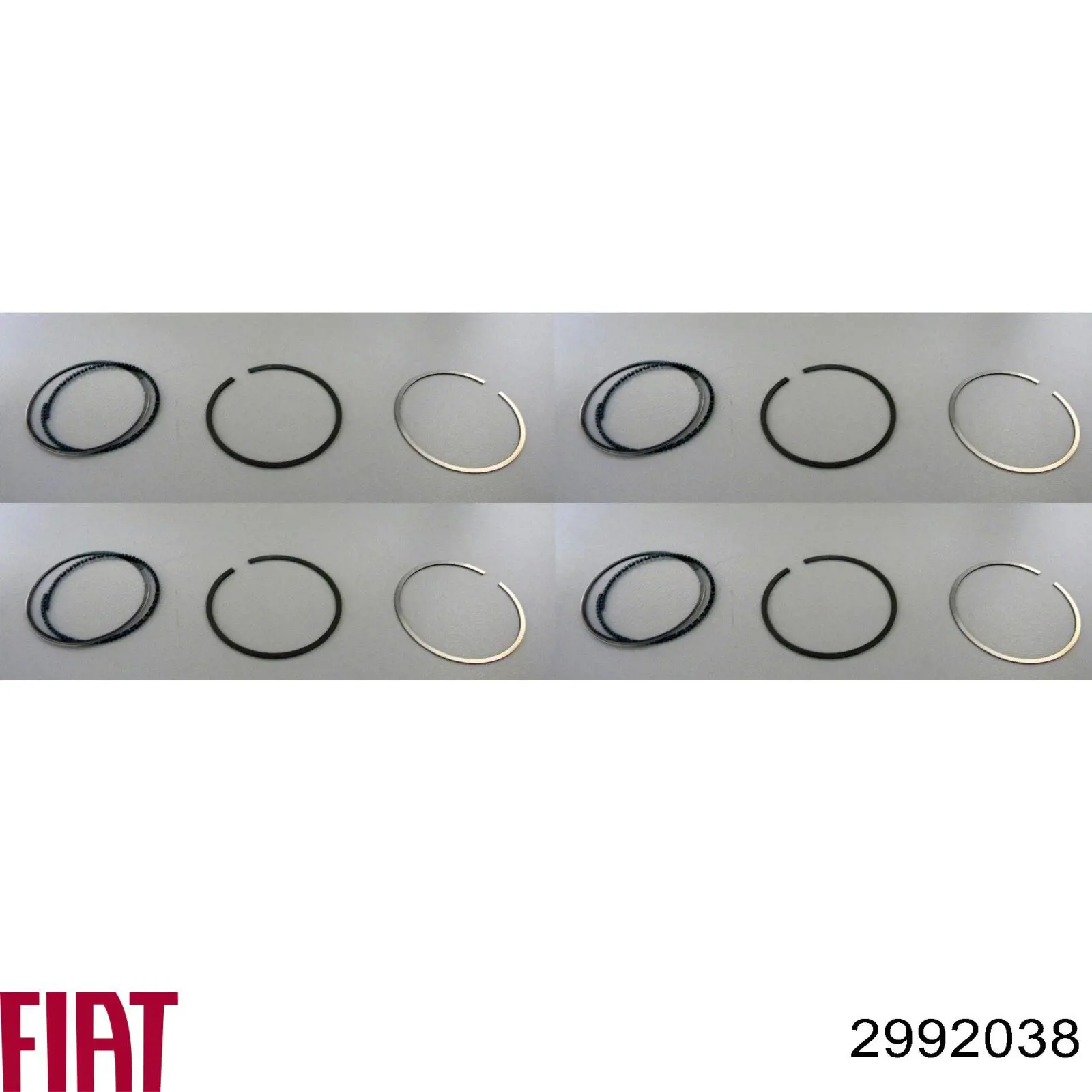 Купить 2992038 Fiat/Alfa/Lancia Стандартные поршневые кольца в комплекте