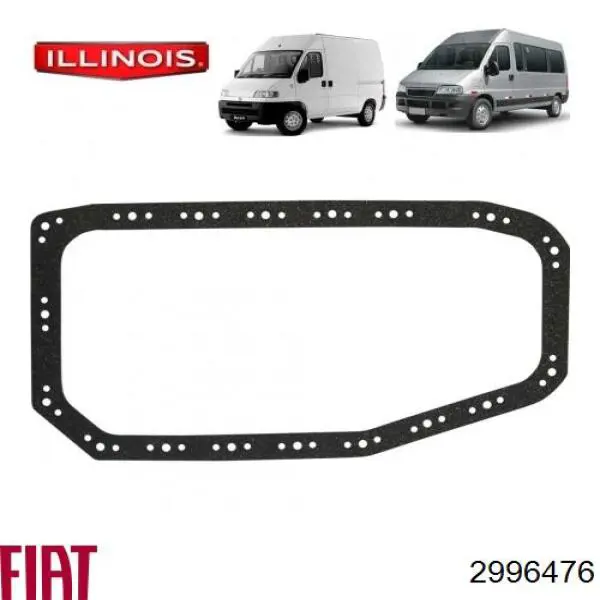 Купить 2996476 Fiat/Alfa/Lancia Вкладыши коленвала коренные, комплект, 2-й ремонт (+0,50)