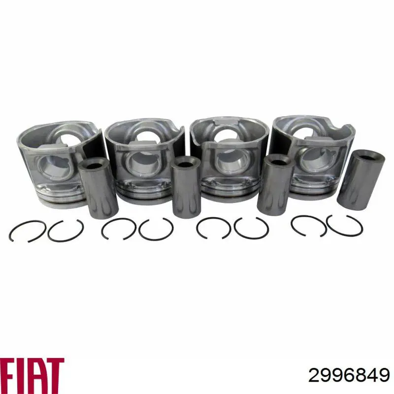 Поршня на 1 цилиндр, STD Fiat/Alfa/Lancia 2996849