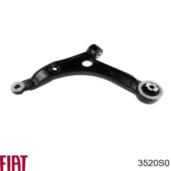 Левый рычаг передней нижней подвески Fiat/Alfa/Lancia 3520S0 цена, от 65.73 USD