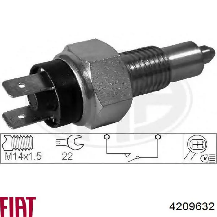 Датчик включения фонарей заднего хода 4209632 Fiat/Alfa/Lancia