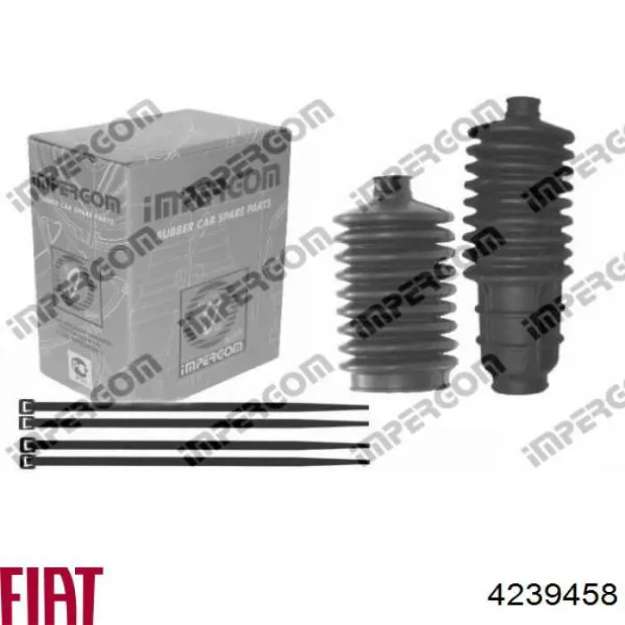 Пыльник рулевого механизма (рейки) левый 4239458 Fiat/Alfa/Lancia
