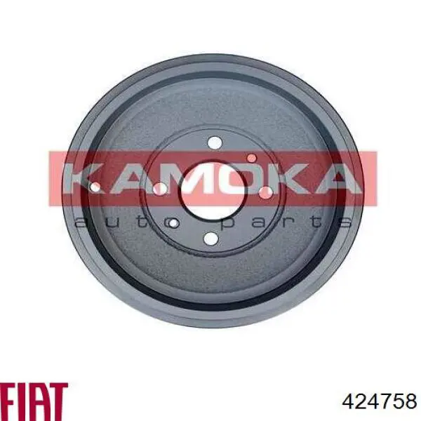 424758 Fiat/Alfa/Lancia барабан тормозной задний