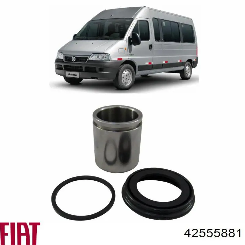 Передние тормозные колодки 42555881 Fiat/Alfa/Lancia