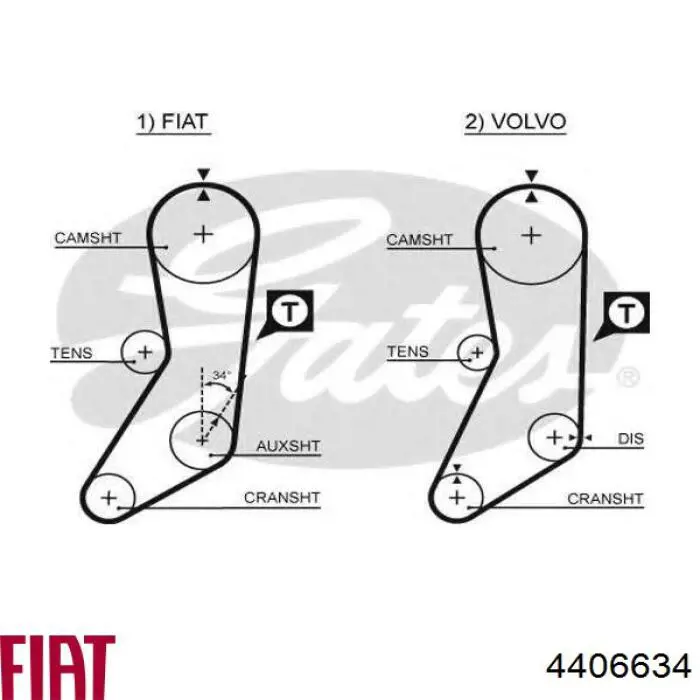  4406634 Fiat/Alfa/Lancia