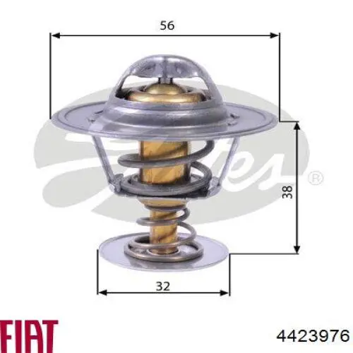 4423976 Fiat/Alfa/Lancia termostato