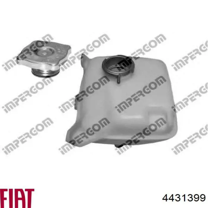 4431399 Fiat/Alfa/Lancia Расширительный бачок охлаждения