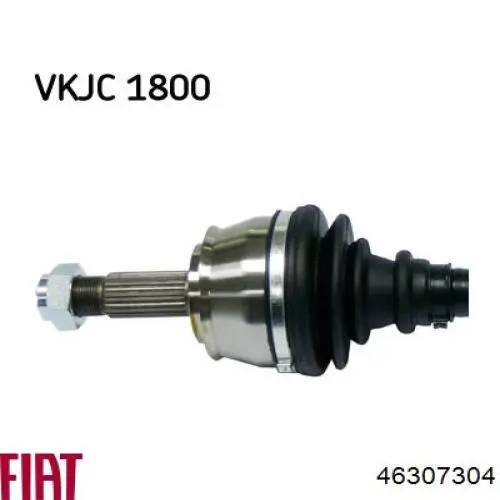 Полуось (привод) передняя Fiat/Alfa/Lancia 46307304 цена, от 160.47 USD