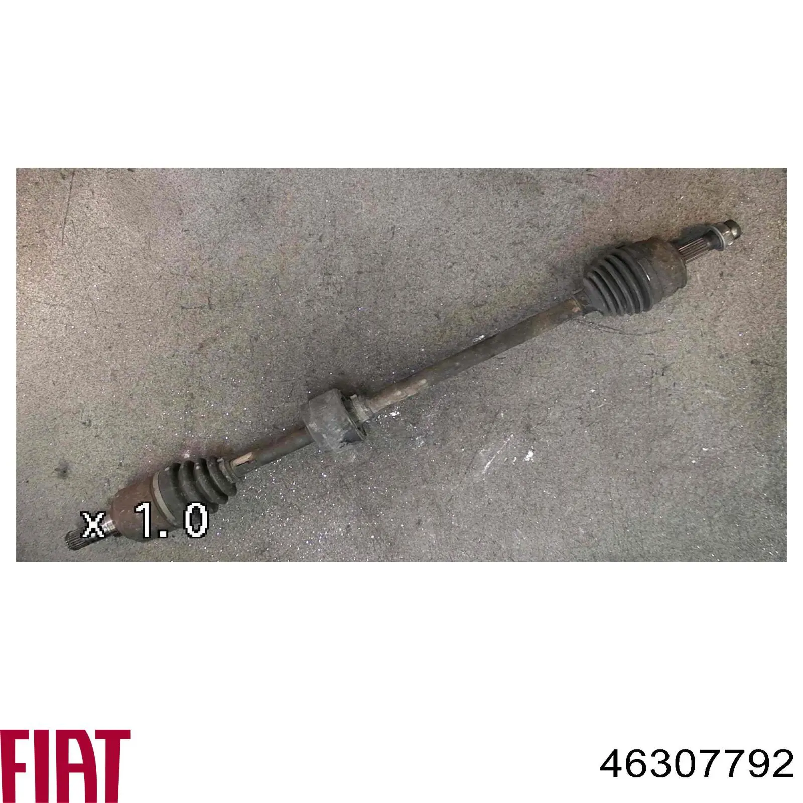 Купить 46307792 Fiat/Alfa/Lancia Вал приводной правый