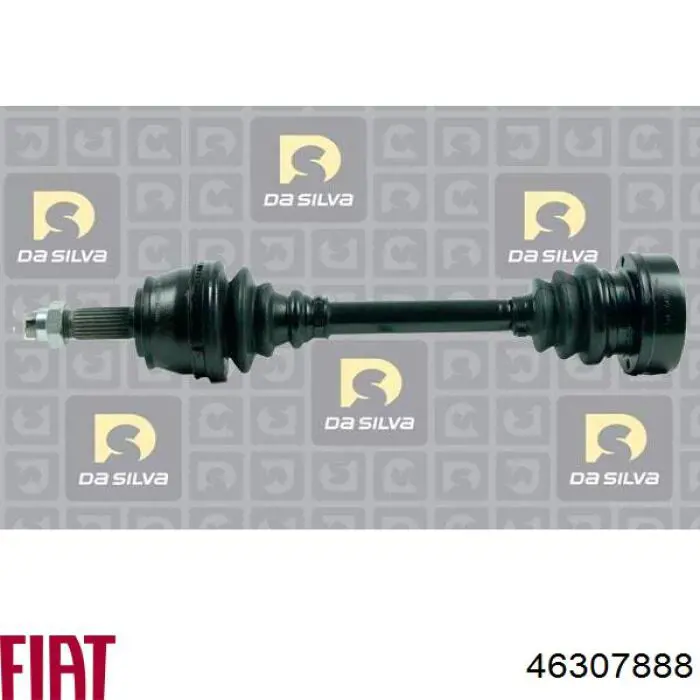 46307888 Fiat/Alfa/Lancia Ось передняя в сборе