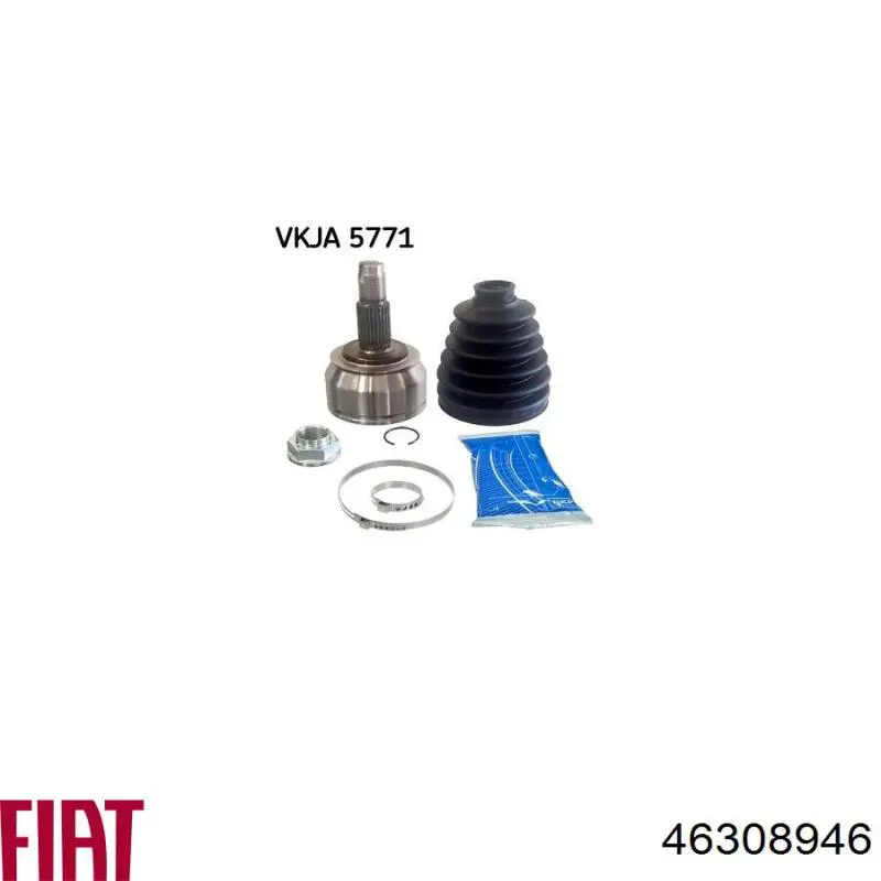 Купить 46308946 Fiat/Alfa/Lancia Внешняя граната