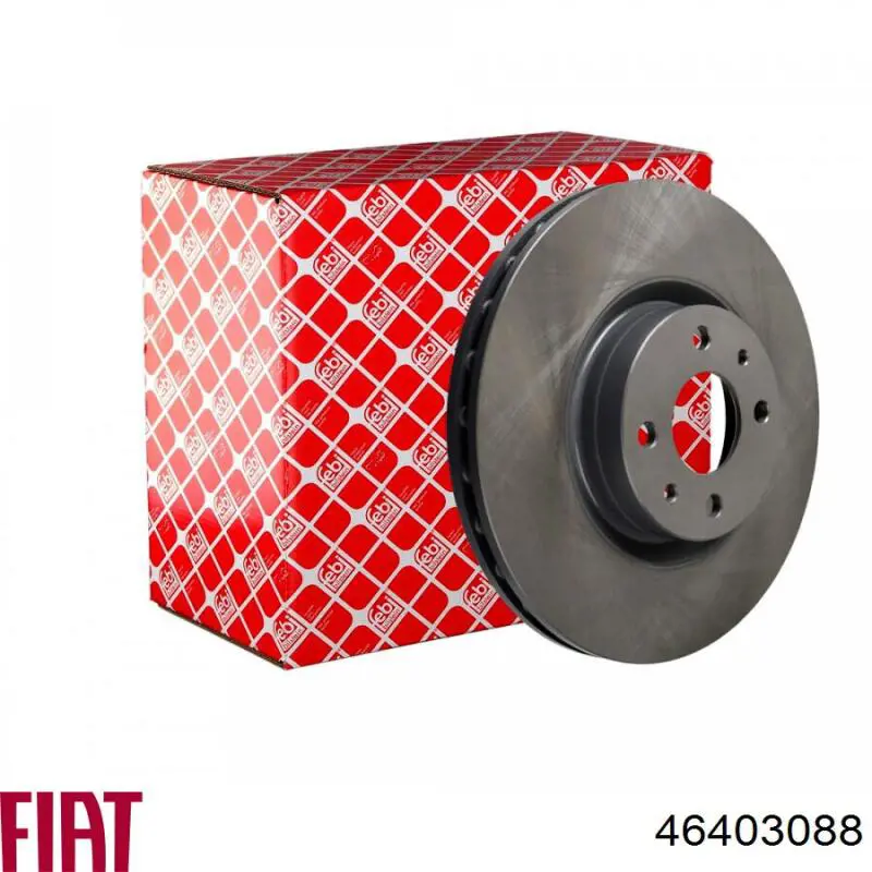 46403088 Fiat/Alfa/Lancia Диск тормозной передний
