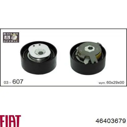 Купить 46403679 Fiat/Alfa/Lancia Ролик натяжителя газораспределительного ремня