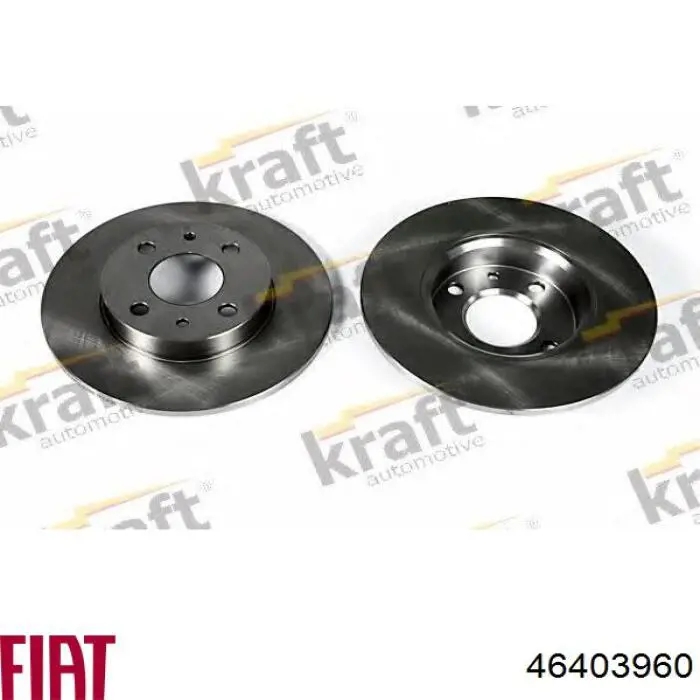 Задний тормозной диск Fiat/Alfa/Lancia 46403960 цена, от 22.16 USD