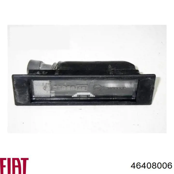 Lanterna da luz de fundo de matrícula traseira para Fiat Marea (185)
