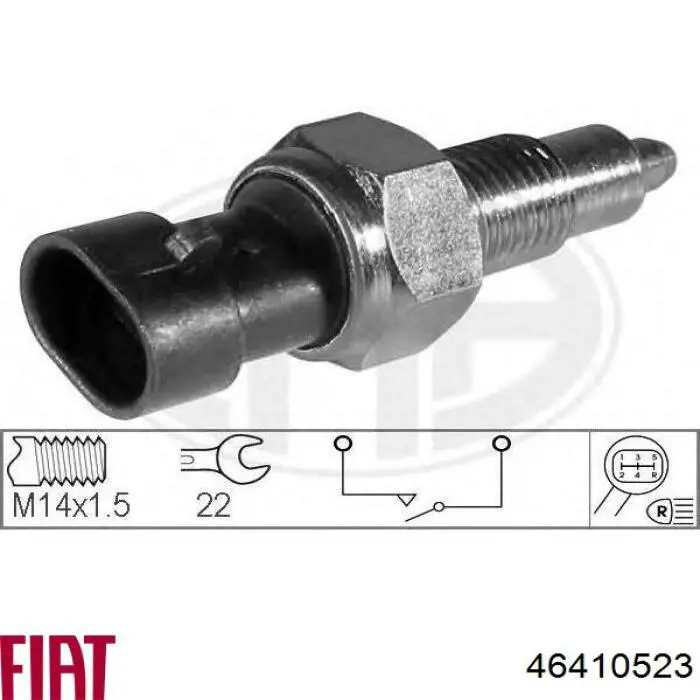 Sensor de ativação das luzes de marcha à ré Fiat/Alfa/Lancia 46410523 preço, a partir de 17,94 USD