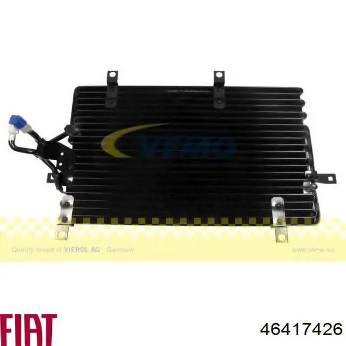 Конденсатор кондиционера Fiat/Alfa/Lancia 46417426 цена, от 26.93 USD