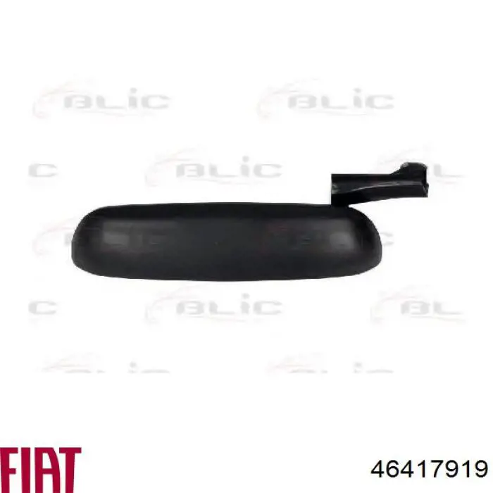 46417919 Fiat/Alfa/Lancia maçaneta dianteira esquerda externa da porta